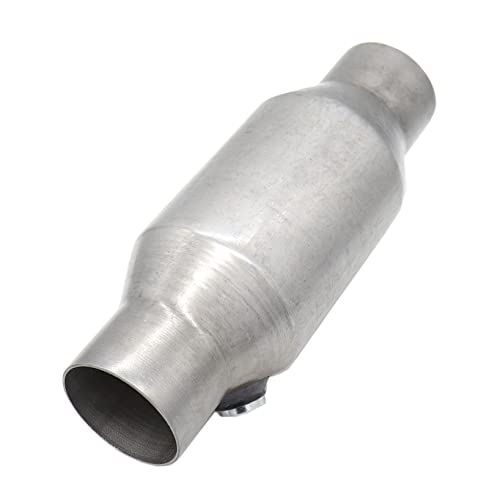MOCW 2.5 Inch Inlet/Outlet Catalytic Converter Universal Direct Replacement with O2 Port (EPA Compliant), 2 Pcs - Thumbnail 6