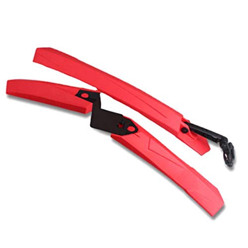 Garde-Boue de vélo, Garde-Boue de vélo électrique, Ensemble de 2 Garde-Boue de vélo de Montagne, Garde-Boue de vélo pour Garde-Boue Avant et arrière de vélo (Vert)