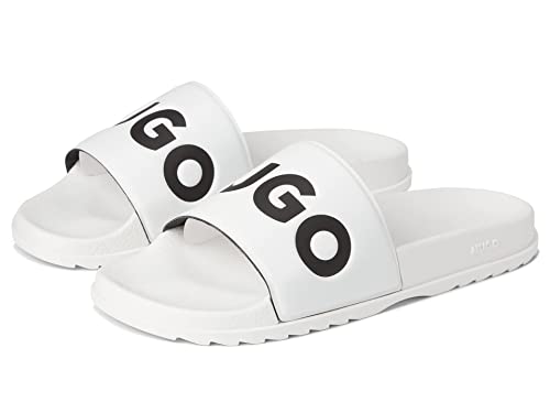 Image of HUGO mens Big Logo Slide Sandals