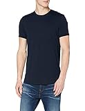 Standard T-Shirt edc by ESPRIT Herren 990CC2K302 Standard T-Shirt, 400/NAVY, XXL