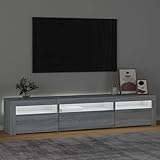 Caratterizzato da un design di tendenza e pratico, questo mobile porta TV con LED diventerà il punto focale di qualsiasi stanza.