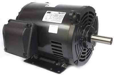 GP Motor, ODP, 5 HP, 3550 RPM, 1-1/8in. Dia.