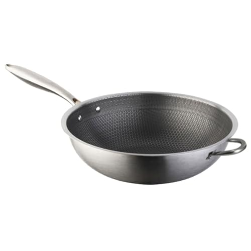 Sartén Wok de Acero Inoxidable Garneck Antiadherente miniatura 1