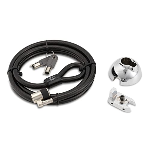 SafeDome Keyed Lock, Silver