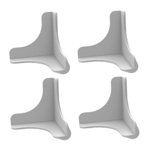 TOBBOMEY 4pezzi Protezione Angoli Morbida Per Mobili Paraspigoli in Silicone Flessibile Antiurto Per Ragazzo Ragazza Adesivo Resistente e Facile Da Pulire Protezione Sicura Per Tavoli