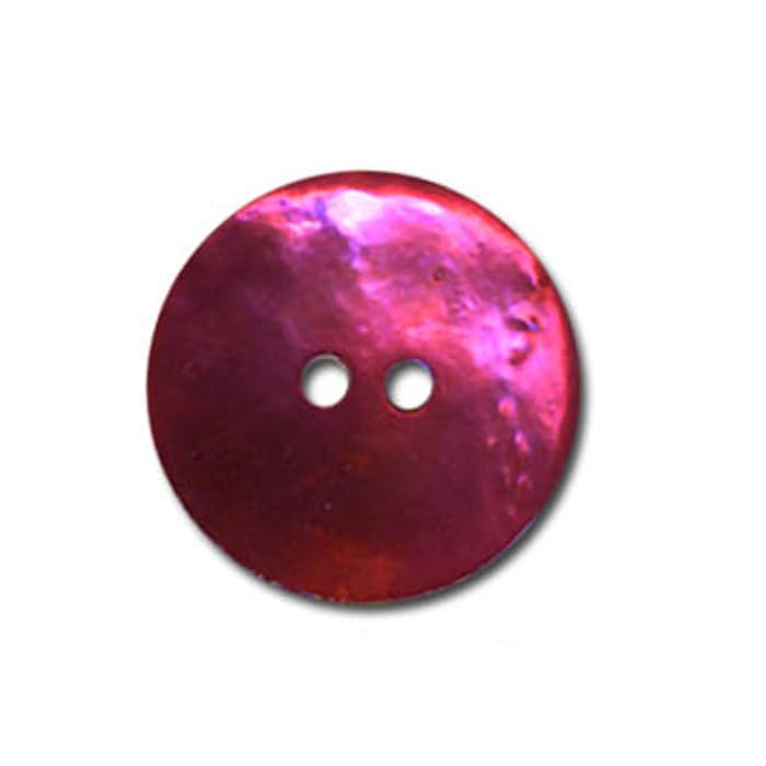 Parelmoer bloemknoop Roze 20mm