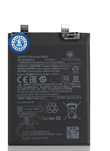Image of Original BM5E Battery for Xiaomi K50 Pro 22021211RC 5000mAh Battery with 6 Warranty*** (AA1 02)