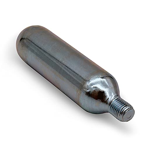 TrailKeg 16g Threaded CO2 Cartridges for Beverage Dispensing & Bike Tire Inflators - Food Grade Co2 Canisters for Growlers, Mini Kegs & MTB, 6-Pack