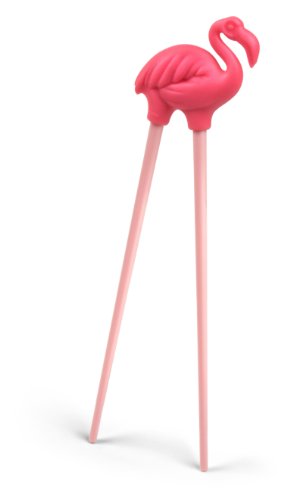 Genuine Fred TROPSTICKS Hinged Flamingo Chopsticks