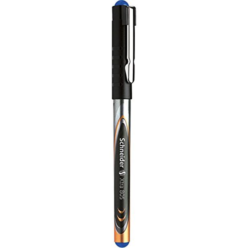 Schneider Xtra 805 NEEDLE POINT 05 Blue Paste Ink Rollers Pack of 3