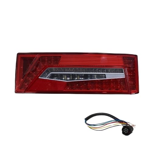Feux arrière LED 24V pour Scania R40 avec prise connecteur droite