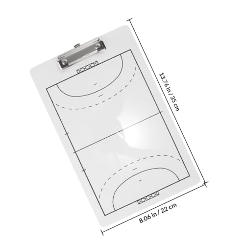 Planches de coaching handball en PVC avec marqueur effaçable lot de 2