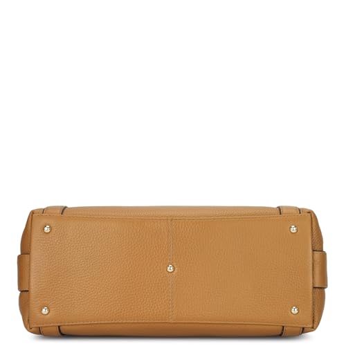 Image of Da Milano Leather Shoulder Bag for Women (00846OL)