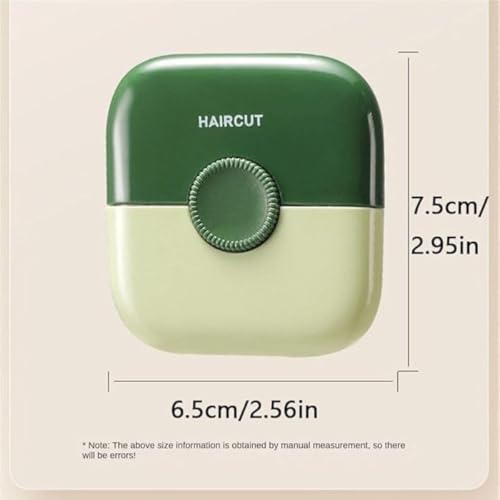 Image of 2-in-1 Manual Hair Trimmer Razor Comb | Dual-Sided Split End & Bang Cutting Tool with Adjustable Blades | Safe Grooming Comb for Men, Women & Kids - Portable & Easy to Clean