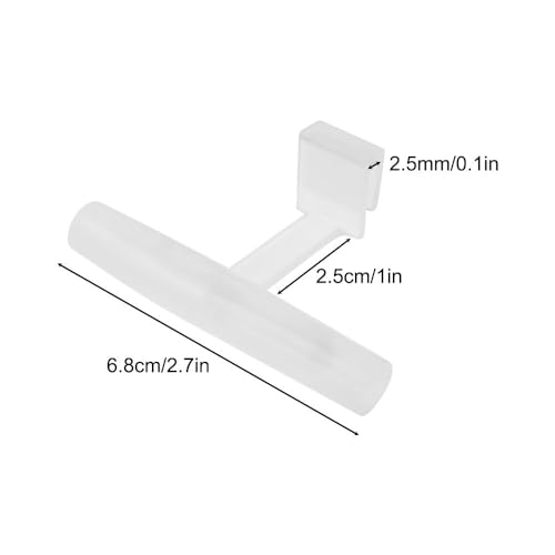 Image of 2PCS Bird Perch Stands, Acrylic Parrot Feeder Playstand Window Bird Feeder Accessories for Blue Jay Cardinal Goldfinch Chickadees