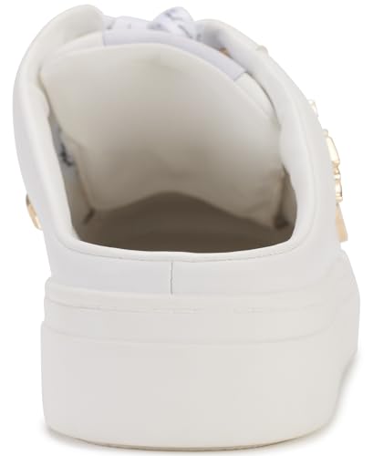 Karl Lagerfeld Womens Cordelia Slip on Sneaker Mule with Pins3