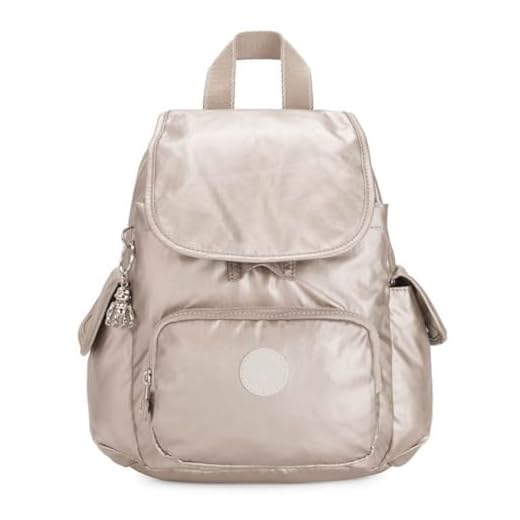 Kipling City Pack Mini, Mochila para Mujer, Metallic Glow, Talla única