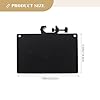 Milisten Microphone Stand Accessory Tray Clamp-on Shelf for Mic Stands Compatible with Most Microphone Holders Raised Edge with Sponge Pad for Live Streaming Recording and Karaoke #5