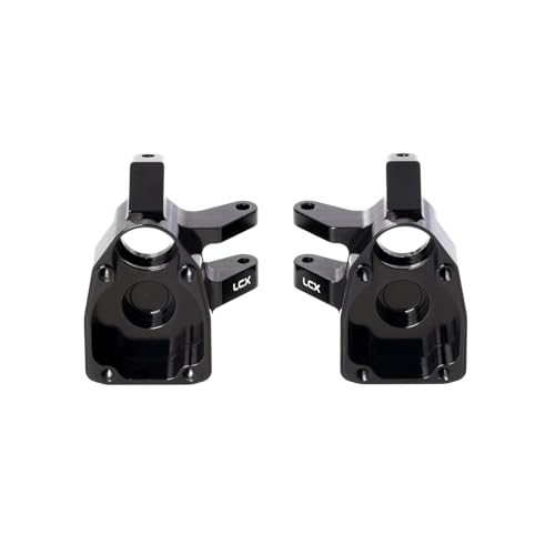 LCX Racing 1/8th RC Crawler Car Aluminum AF16P Front Portal Axles Steering Knuckles for Axial AXP8 Gilamon 2.2，Upgrades Parts Accessories