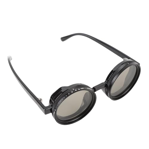 Lunettes de soleil de sport polarisées rondes à filtre ND réglables