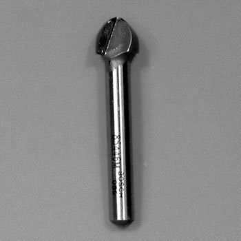Whiteside Machine 2008 Roundover Bit - 3/8" Radius, 1-1/4" Diameter, 5/8" Cut Length, 1/2" Shank