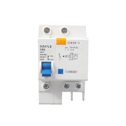 Interrupteur de surcharge simple P contre les pannes de disjoncteur 40A 50A 63A