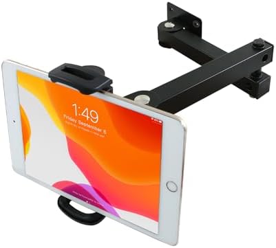 Tablet Standaard Verstelbaar en Opvouwbaar, 360° Draaibare Zware Aluminium Tablet Houder, Compatibel met iPad, Samsung Tab, Surface Pro, Kindle Fire ( 7-13) (Donkergrijs