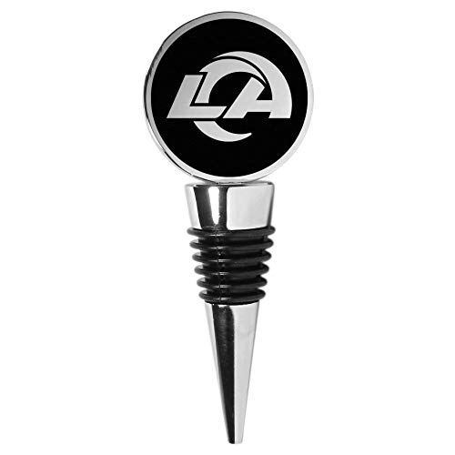 Siskiyou NFL Los Angeles Rams Wine Stopper , Black