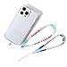 Vauki Cordino per Telefono Cellulare Universale,Cordino per Catena con Perline di Cristallo con Ciondolo Cinturino da Polso Paracord Cinghia da Mano Phone Strap Laccetto con Perline e Charm per Donne