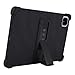 DWaybox Case for Honor Pad GT Pro/Honor MagicPad 2 12.3 inch Released 2024, [Kids Friendly], 4 Corners Thicken Shockproof Soft Silicone Cover with Multi-Angle Kickstand -Black