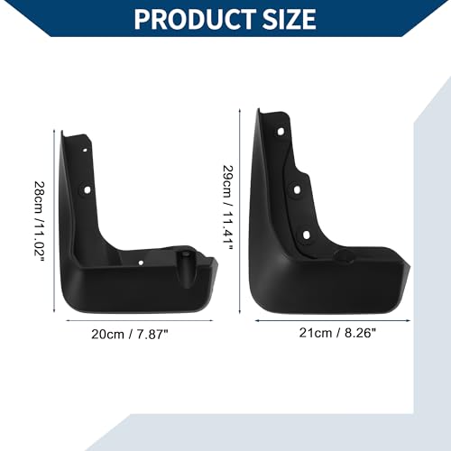 Image of Mud Flaps Splash Guards W /Mount Accessories for BMW X1 x Version 2023-2024 Front and Rear Mud Guards 1 Set