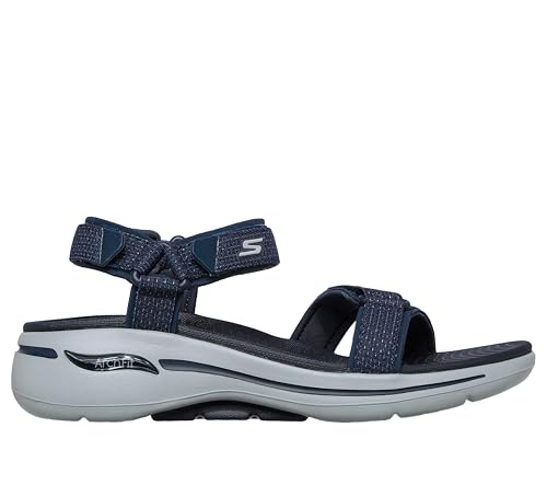 Skechers Skechers Performance Go Walk Arch FitCruise Around Womens Sandal 7 CD US Navy