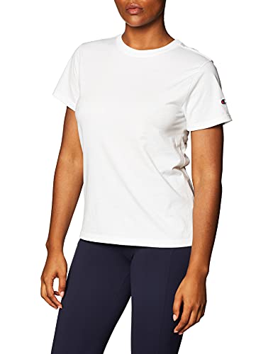 Champion Women's T-Shirt, Classic Cotton-Blend T-Shirt, Crewneck Tee, Jersey T-Shirt #TOP16