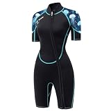 AICARSHI 3mm Shorty Wetsuit for Women