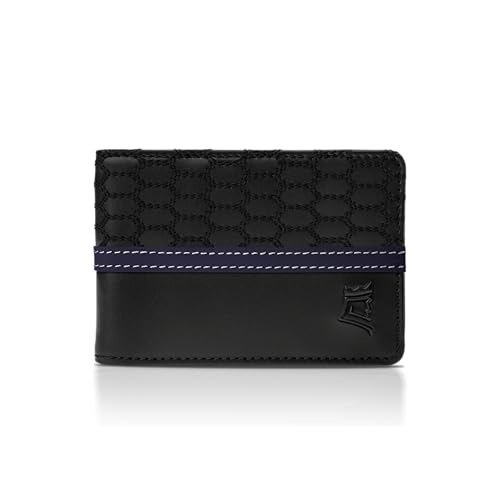 Image of Kings Loot Wallet for Men | Minimalist Slim RFID Blocking Leather Design with Cash Pocket & Card Pull Strap | Holds 1-12 Cards | Stylish & Durable Wallets | Supercar Collection (Midnight Sapphire)