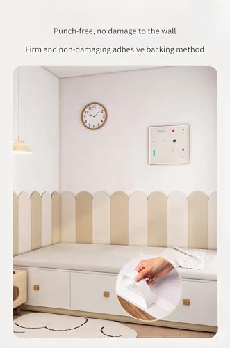 Panneaux muraux décoratifs pour sécuriser le mur de chevet