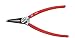 Produktbild Wiha Sicherungsringzange Classic für Aussenringe (Wellen) mit gerader Form (26789) A 0, 139 mm
