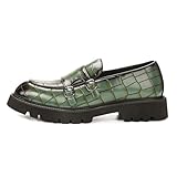 Design unique : ce mocassin élégant pour homme adopte un design pratique et confortable, vous permettant d'ajuster facilement la chaussure sans vous soucier que les lacets tombent, permettant au pied de se fondre parfaitement avec la chaussure