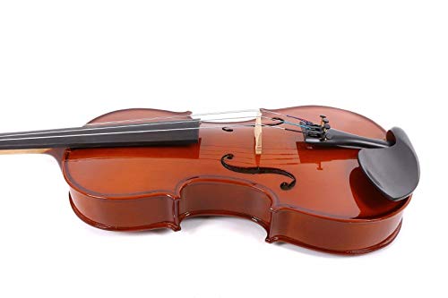 Back to School Basswood Acoustic Viola + Case + Bow + Rosin Xmas (16", Natural)