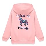 Équitation Pilote De Poney Cheval Sweat À Capuche Enfant Premium