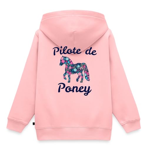 Sweat à capuche enfant poney Spreadshirt vêtement équitation