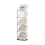 Standing Trainers Shoe Rack, Shoe Shelves, Multi-Level Sneaker Stand Stand, Shoe Organization Shelf for Nearby Closet, Entrance, Sleep