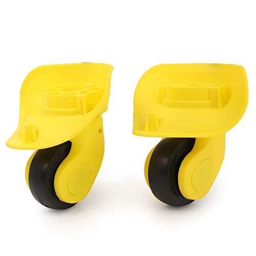 GZYF W041 - Rueda de Repuesto para Maleta de Equipaje, tamaño pequeño, Color Amarillo Cover