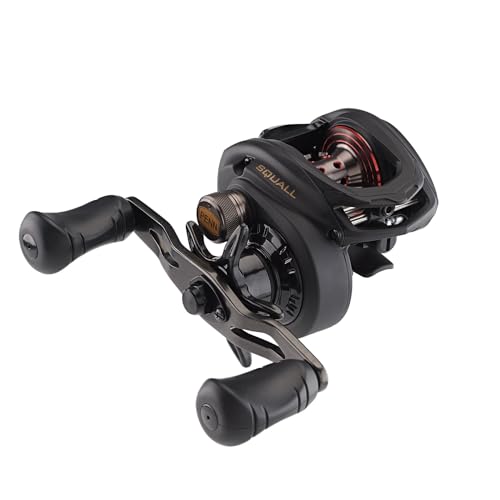 Penn Squall Low Profile Reel Black Smoke 8.1 oz