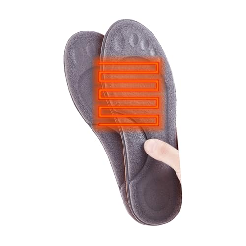 Plantillas autocalentables - Plantillas autocalentables para zapatos | Plantilla antideslizantes para zapatos con soporte para el para hombre | Plantilla para correr transpirable y que absorbe