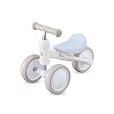【公式】 アイデス(Ides) D-Bike mini ワイド 三輪車 ペダルなし 屋内 幼児 赤ちゃん 男の子 女の子 ギフト プレゼント (ブルー)