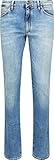 schmal zulaufendes Bein Drykorn Herren Jeans in Hellblau 31W / 34L