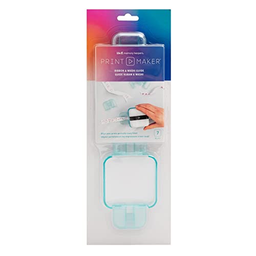 We R Memory Keepers Printmaker Guide, Clear, Printmaker Ribbon Printmaker Washi Guide Craft Supplies Printmaking Print Maker Accessories Printmaker Kit Printmaker Guide Printmaker Alignment Guide