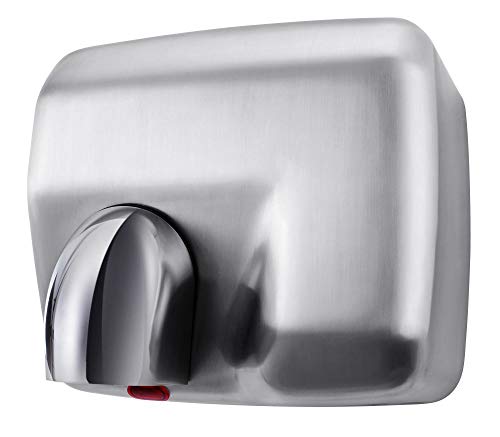 Hand Dryer - High Speed Automatic Electric Heavy Duty Stainless Steel Commercial - 3 Year Guarantee