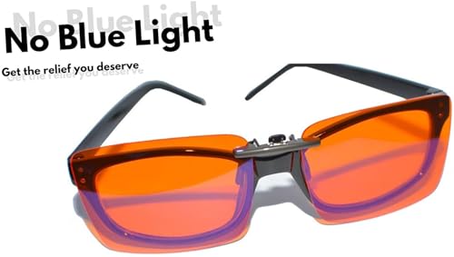 Vyzia Orange Blue Light Clip-on